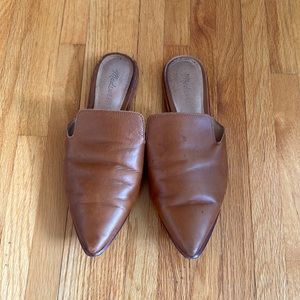 Leather Madewell Slides